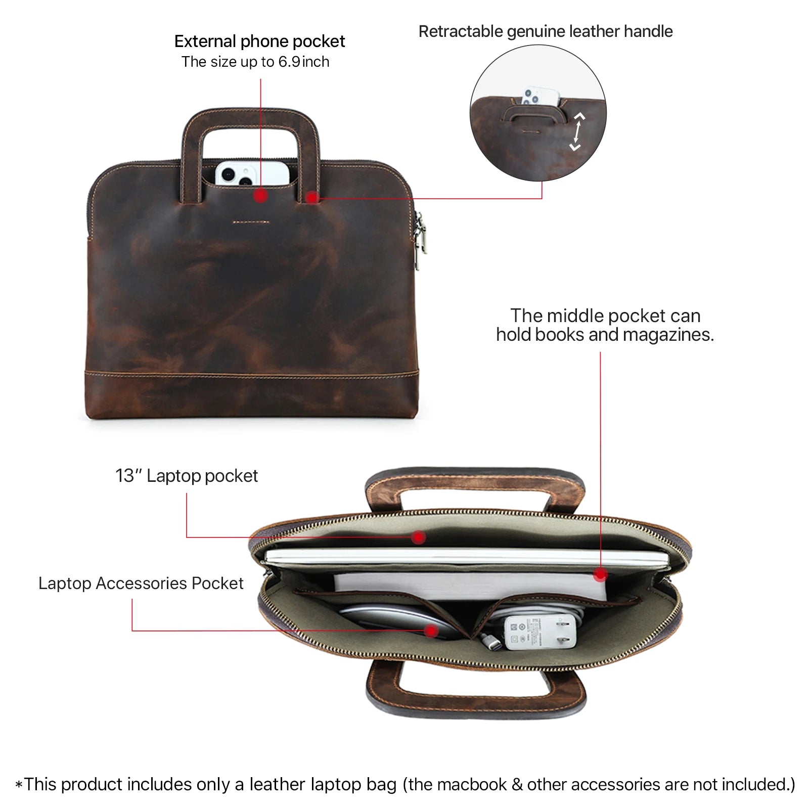 Executive Slim Briefcase