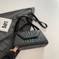 Mayfair Croc Satchel