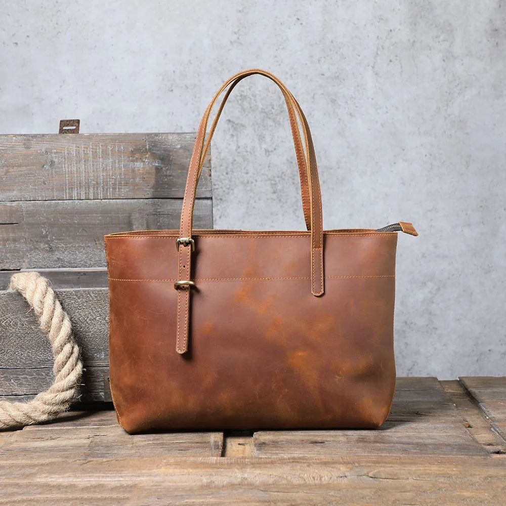 Executive Leather Tote