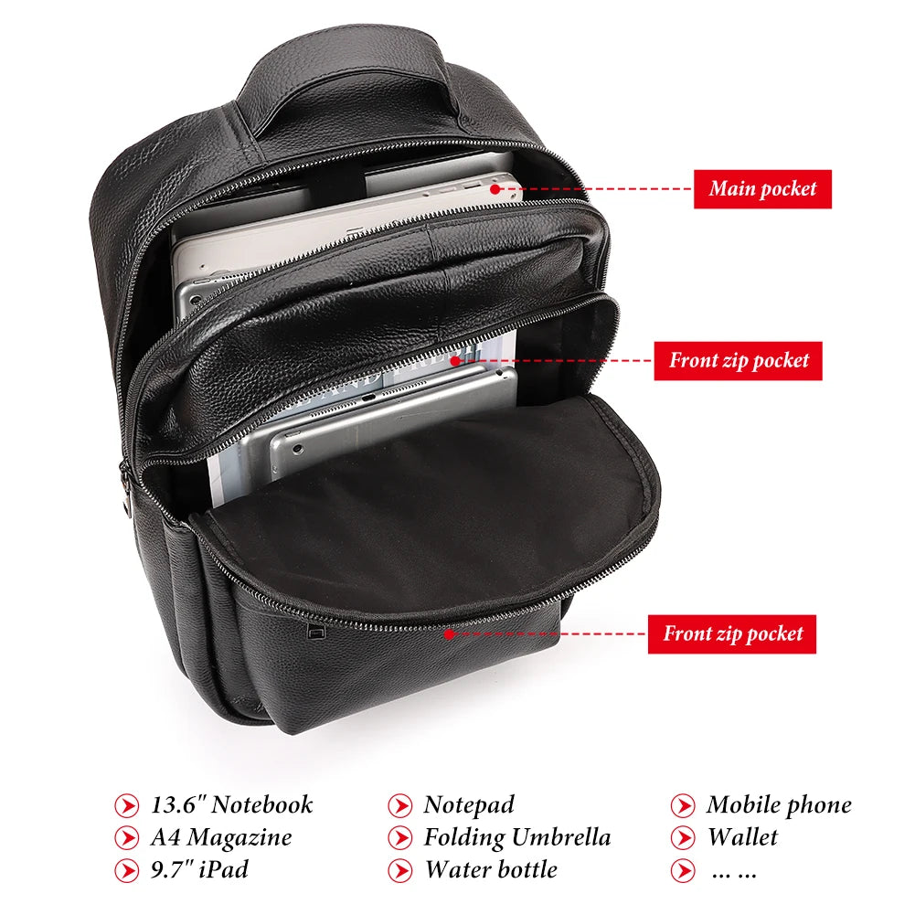 Metro Leather Backpack