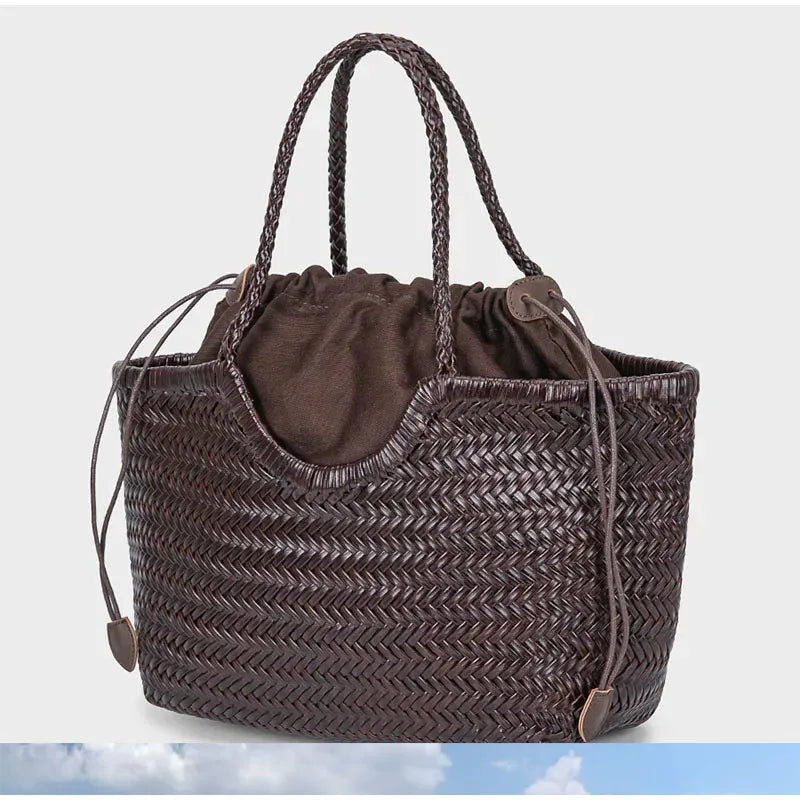 The Burford Woven Tote