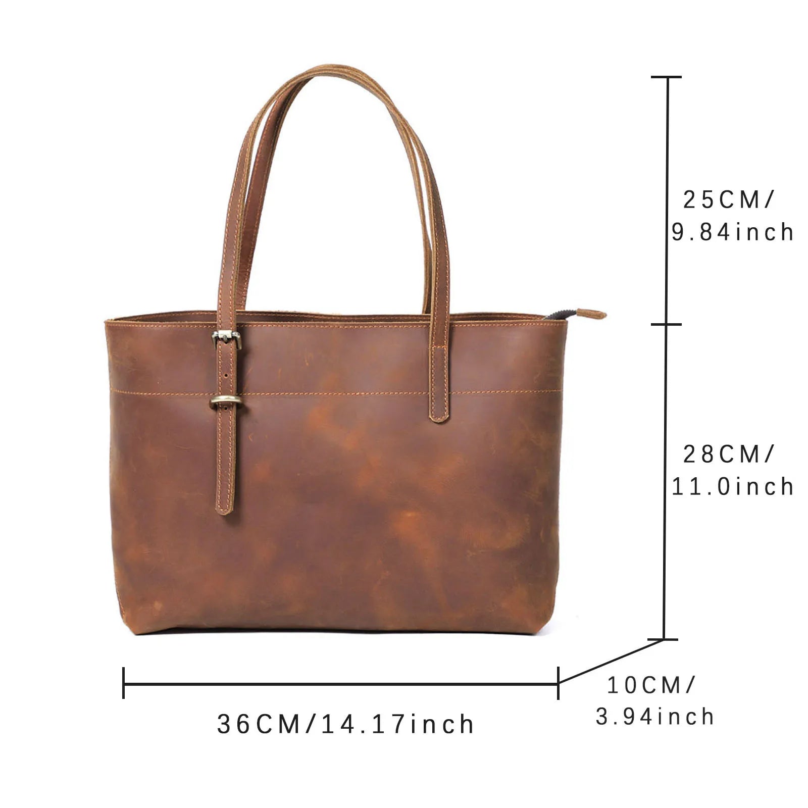 Executive Leather Tote