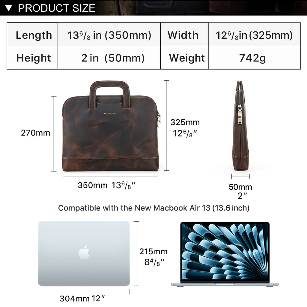 The Berkhamsted Slim Briefcase
